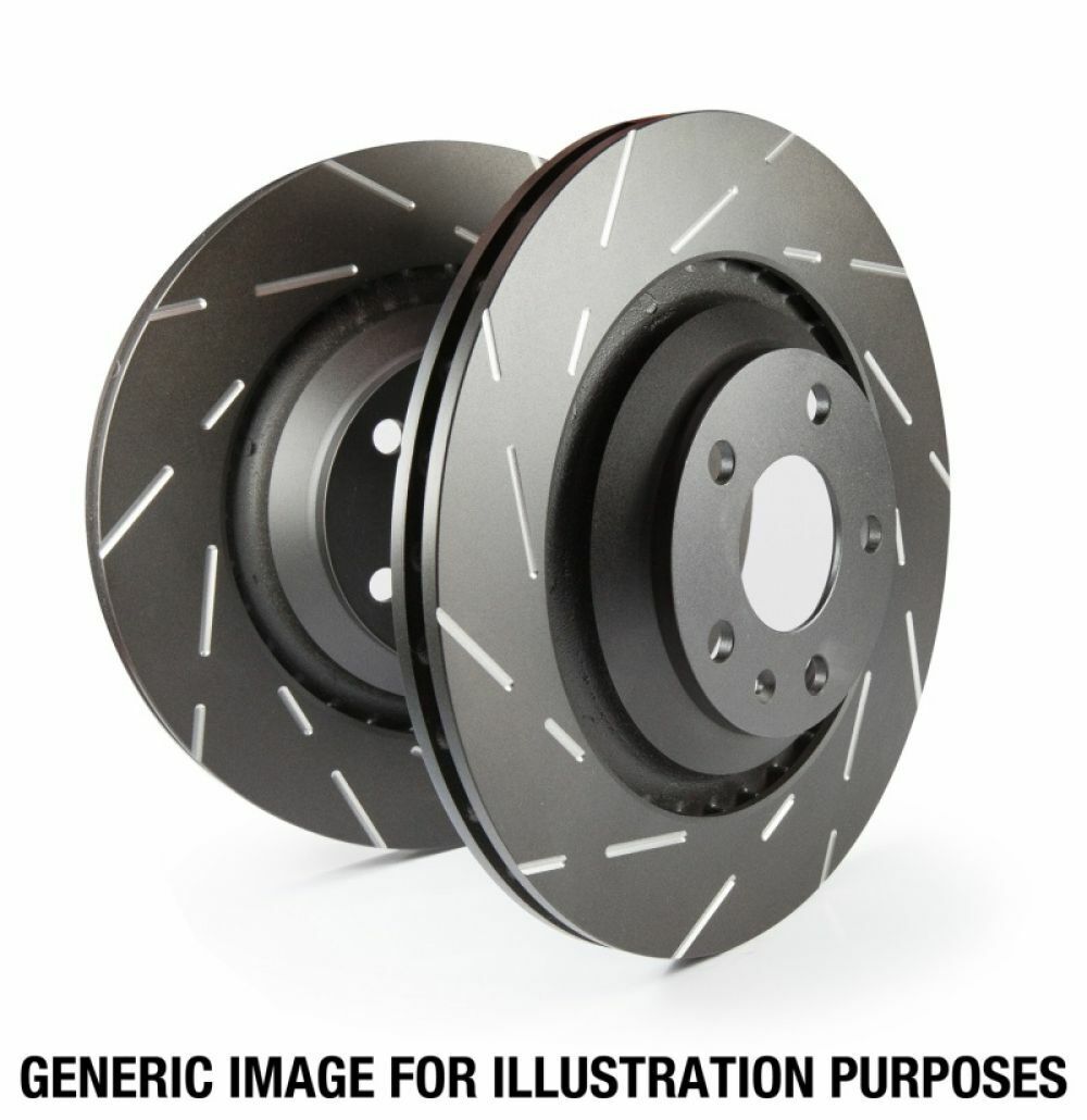 EBC GD Series Slotted & Dimpled Rear Brake Discs BMW X5 (E70/F15) & X6 (E71/F16)