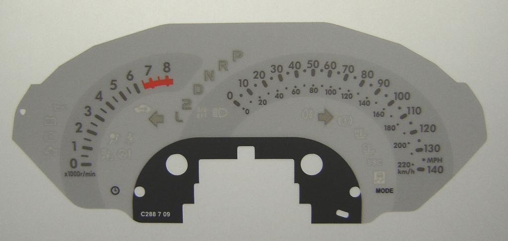 Lockwood Daihatsu Sirion Automatic GREY Dial Conversion Kit C288A