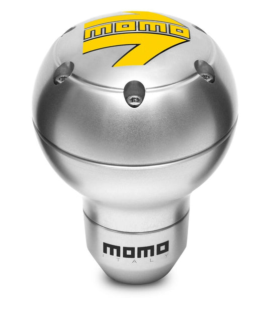 Momo Gear Shift Knob - SK-51 - GLOSSY SILVER ALUMINIUM