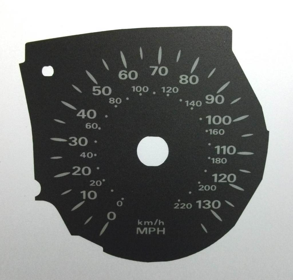 Lockwood Fiat Brava BLACK Dial Conversion Kit C414