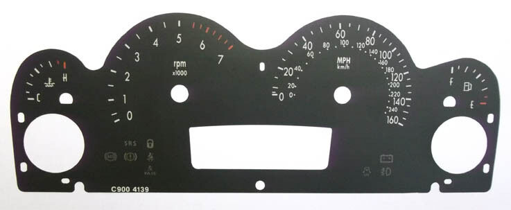 Lockwood Holden Statesman BLACK Dial Conversion Kit C900