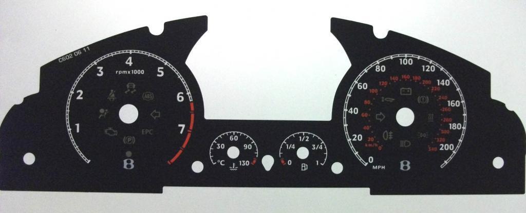 Lockwood Bentley Continental BLACK Dial Conversion Kit C602