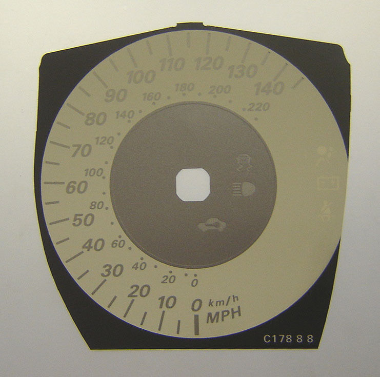 Lockwood Mazda 3 CREAM Dial Conversion Kit C178B