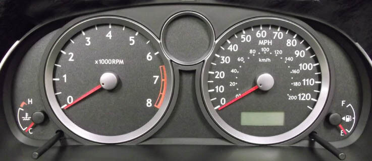 Lockwood Suzuki Liana Petrol BLACK Dial Conversion Kit C988