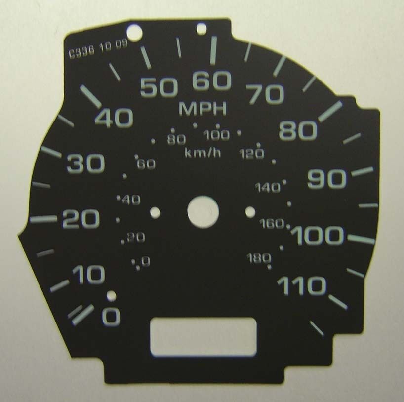 Lockwood BLACK Dial Conversion Kit for Subaru Legacy C336