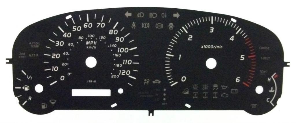 Lockwood Toyota 4 Runner Manual BLACK Dial Conversion Kit C034