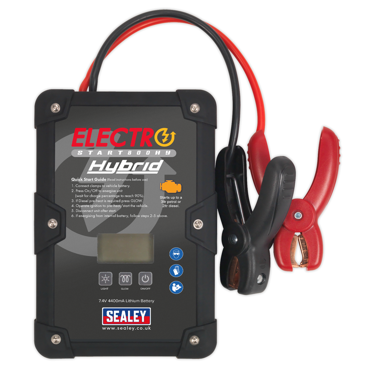 ElectroStart Hybrid Power Start 800A 12V (Genuine Sealey E/START800HY)