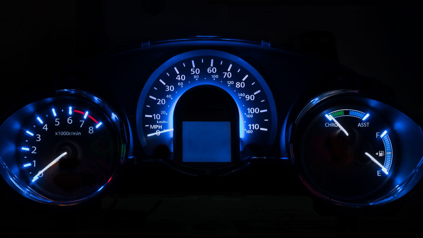 Lockwood Honda Fit / Jazz Hybrid, KMH to MPH Conversion Dial (C2099)