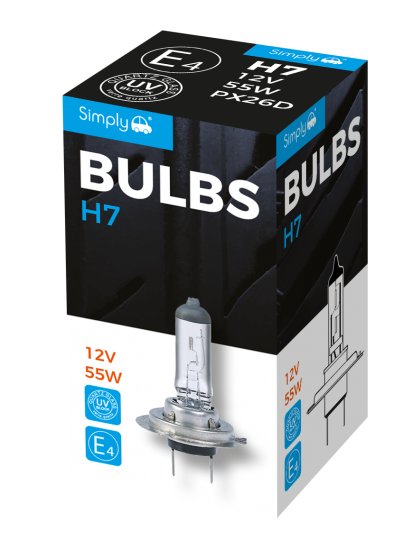 H7 Headlight Bulb 12V 55W (S499)
