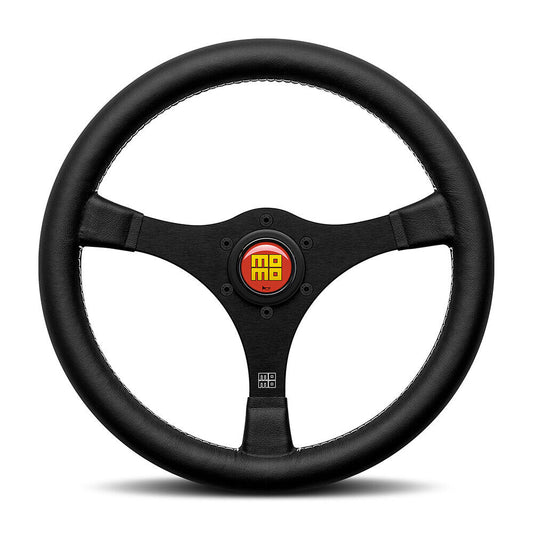 Momo Steering wheel - 1968 RACING HERITAGE PROJECT - BLACK LEATHER - Ltd Edition