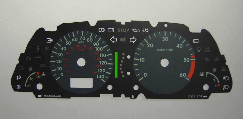 Lockwood Citroen Xsara 2.0 HDi Dial Conversion Kit C226