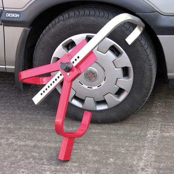 Wheel Clamp Security Padlock Car/Caravan (Genuine Neilsen CT1715)