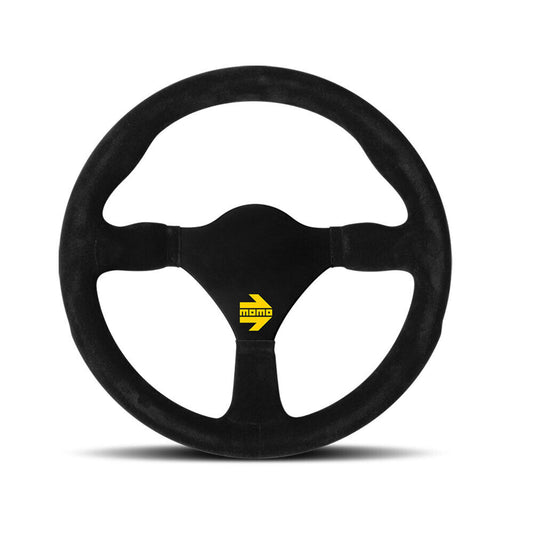 Momo Steering wheel (track) - MOD. 26 - BLACK SUEDE Ø290mm