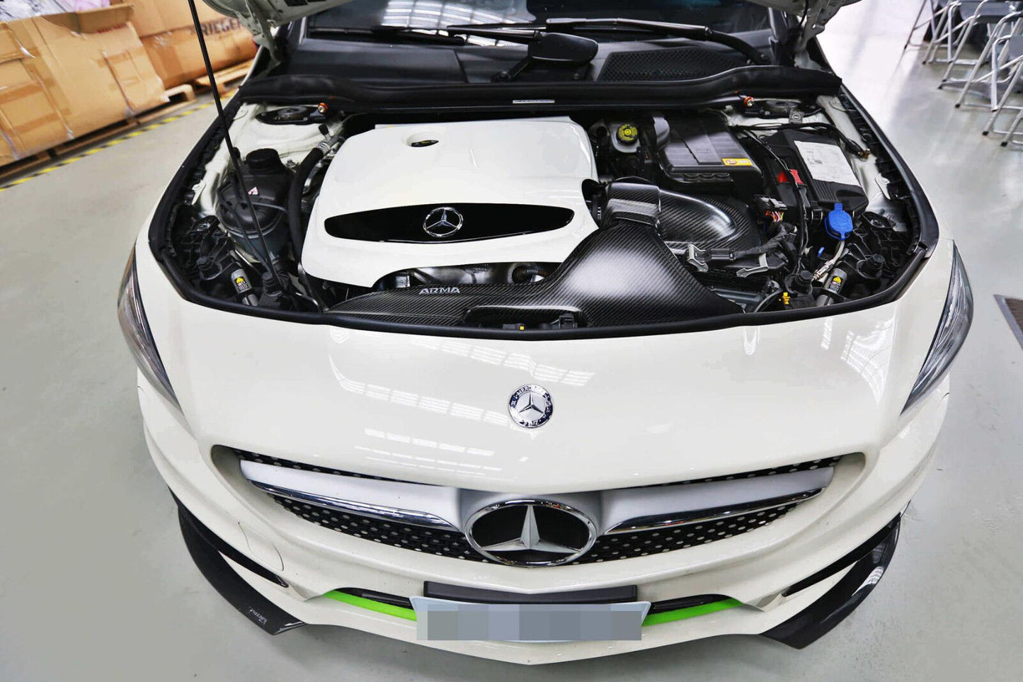 Pipercross V1 by Arma Mercedes A250/CLA250 '13- Carbon Fibre Cold Air Intake Kit