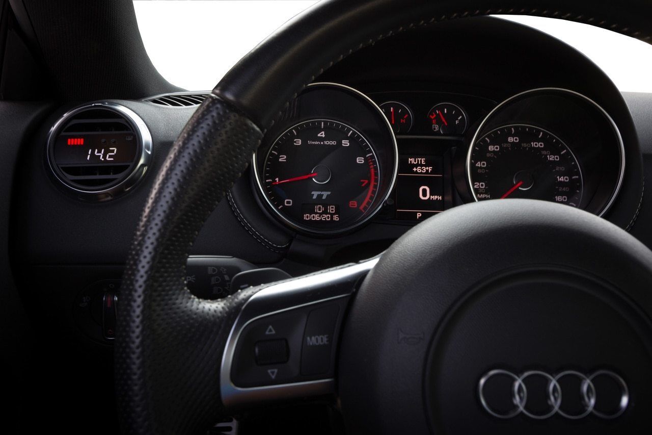 P3 Multi Gauge Audi A3 (8P) / TT Mk2 Multi-Function Digital Display WITH VENT