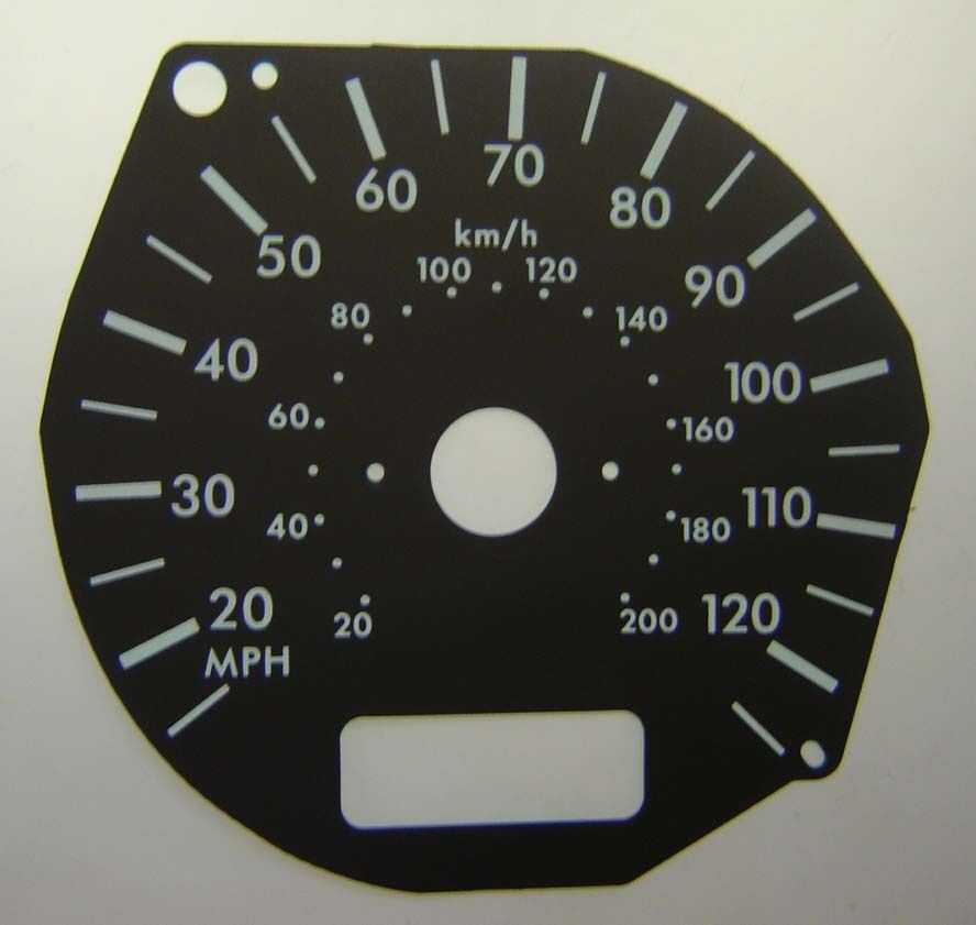 Lockwood Mercedes Vito BLACK Dial Conversion Kit C210