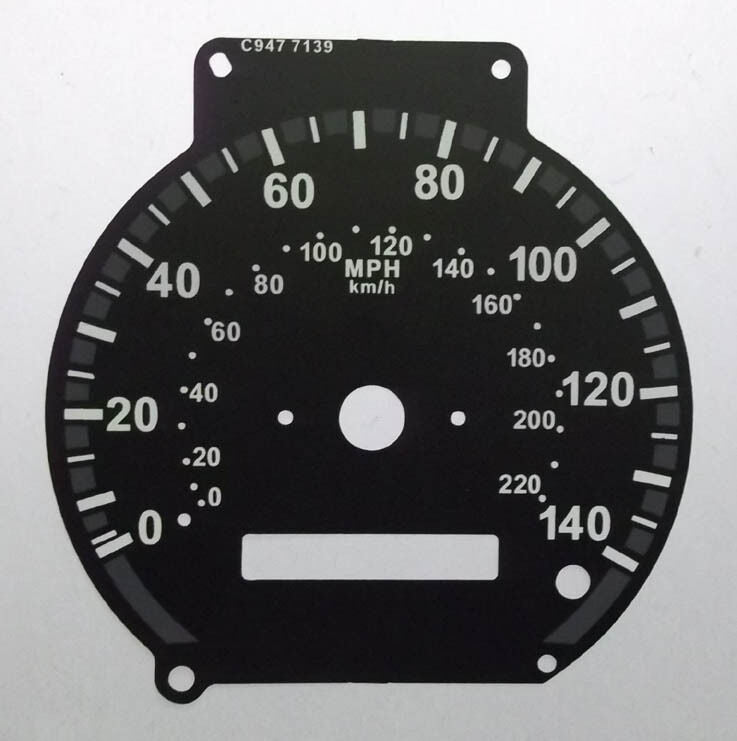 Lockwood Kia Sorento 140MPH BLACK Dial Conversion Kit C947