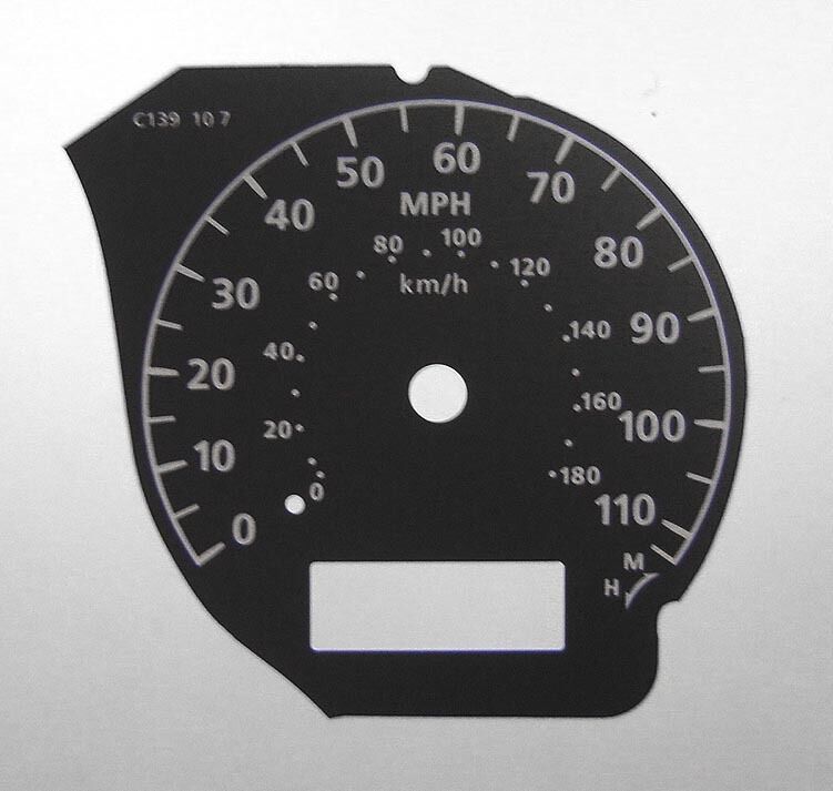 Lockwood BLACK Dial Conversion Kit for Nissan Patrol C139