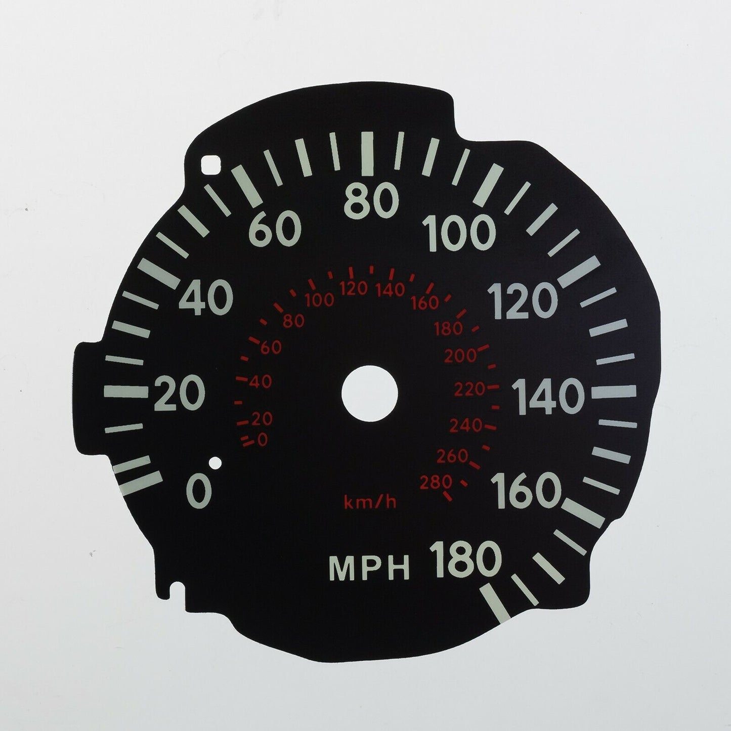 Lockwood Toyota Supra 180MPH BLACK Dial Conversion Kit C1887