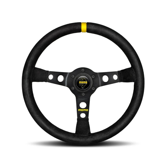 Momo Steering wheel (track) - MOD. 07 - BLACK SUEDE Ø350mm