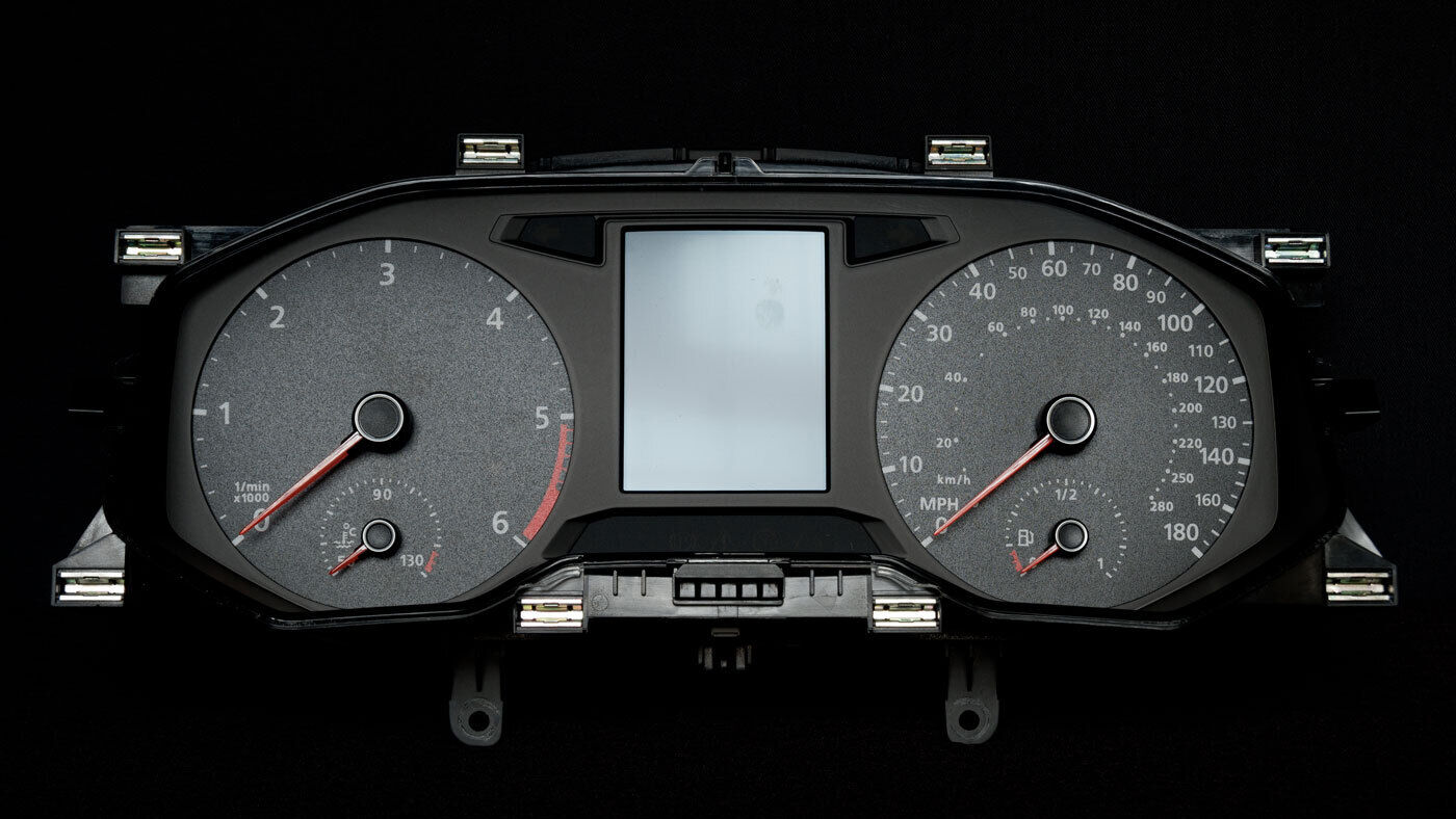 Lockwood VW Golf Mk7 Diesel Model, KMH to MPH Conversion Dial (C1590)