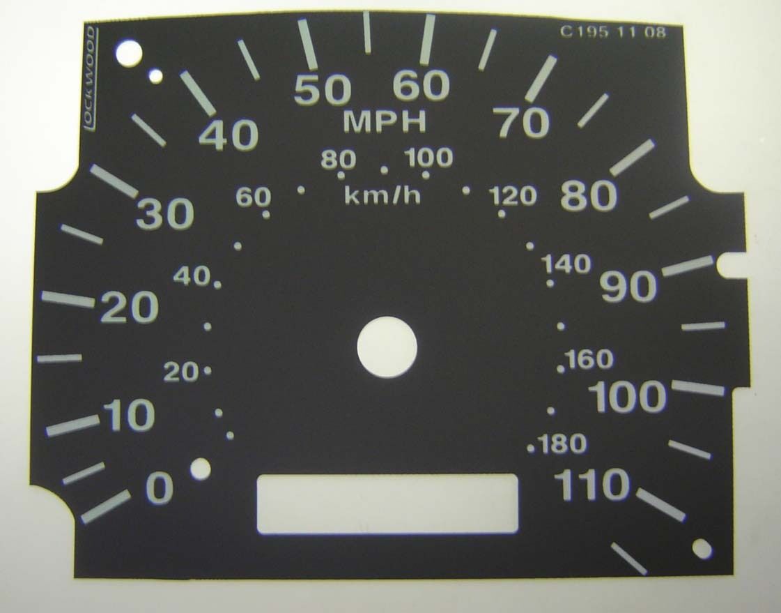 Lockwood Ford Ranger BLACK Dial Conversion Kit C195