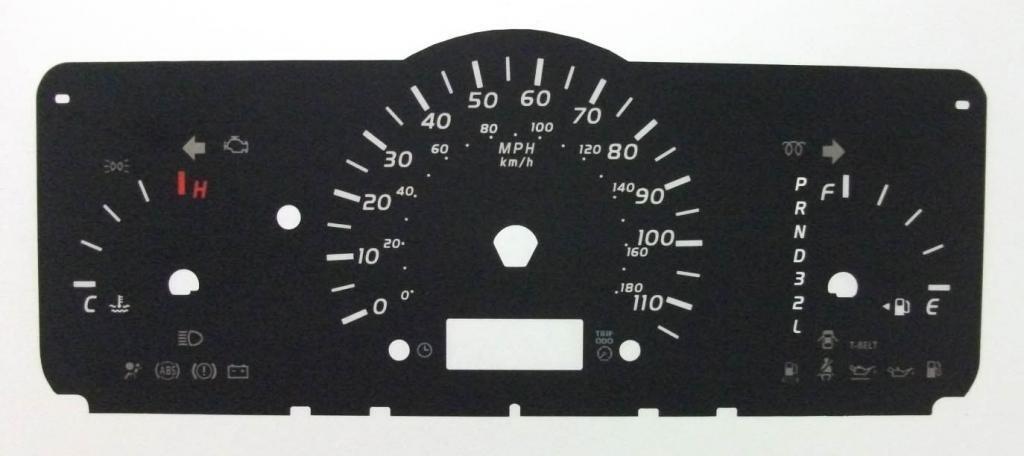 Lockwood Toyota Hiace BLACK Dial Conversion Kit C628