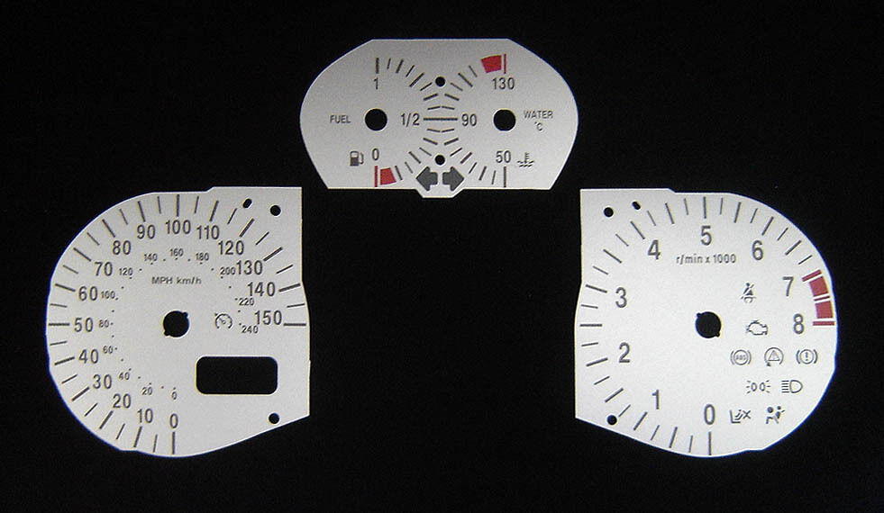 Lockwood Alfa Romeo GT SILVER Dial Conversion Kit C125