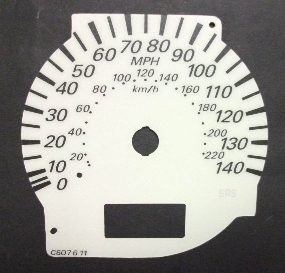 Lockwood Mitsubishi Lancer CREAM Dial Conversion Kit C607