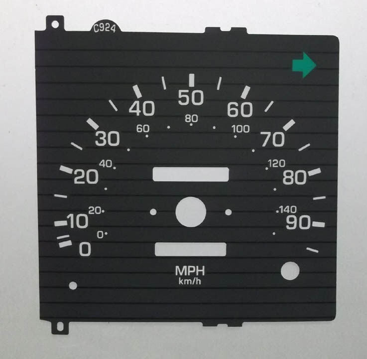 Lockwood Toyota Hilux 1984-1989 GREY Dial Conversion Kit C924