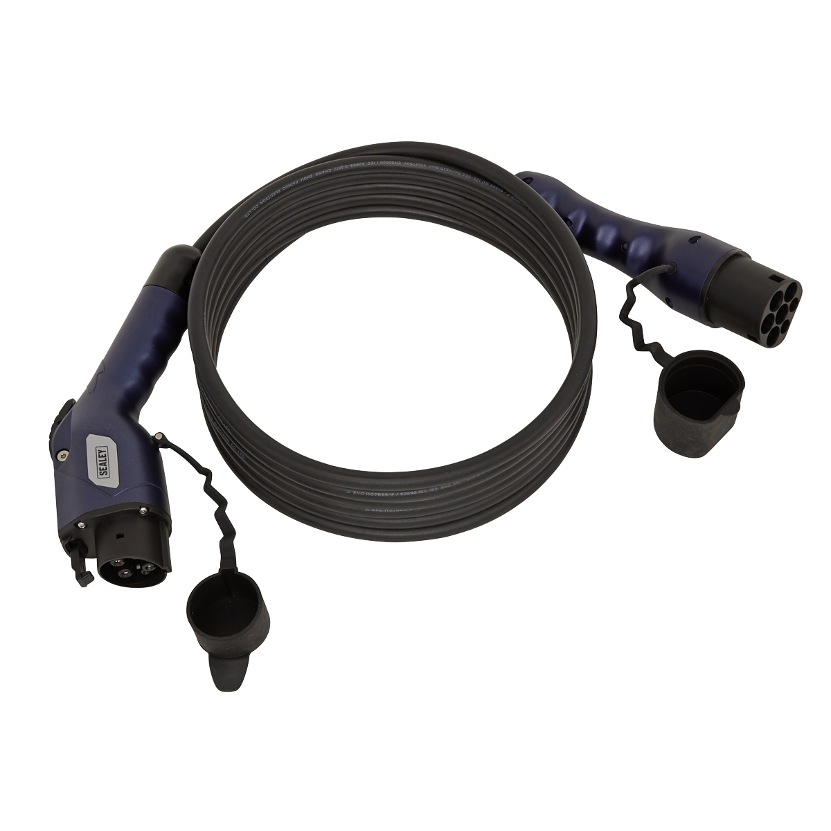 EV Charging Cable Type 1 to Type 2 16A 5m (Genuine Sealey EVCC1216)