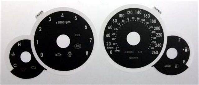 Lockwood Hyundai Genesis KMH BLACK Dial Conversion Kit C513