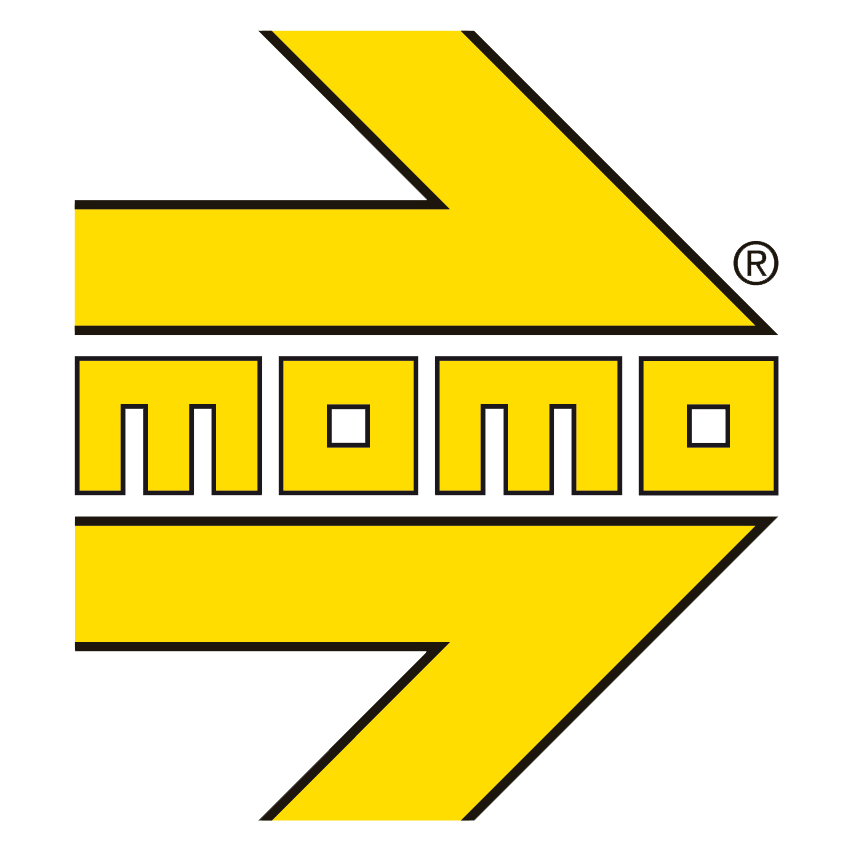 Momo Steering wheel (street) - MILLENIUM - BLACK LEATHER Ø350mm