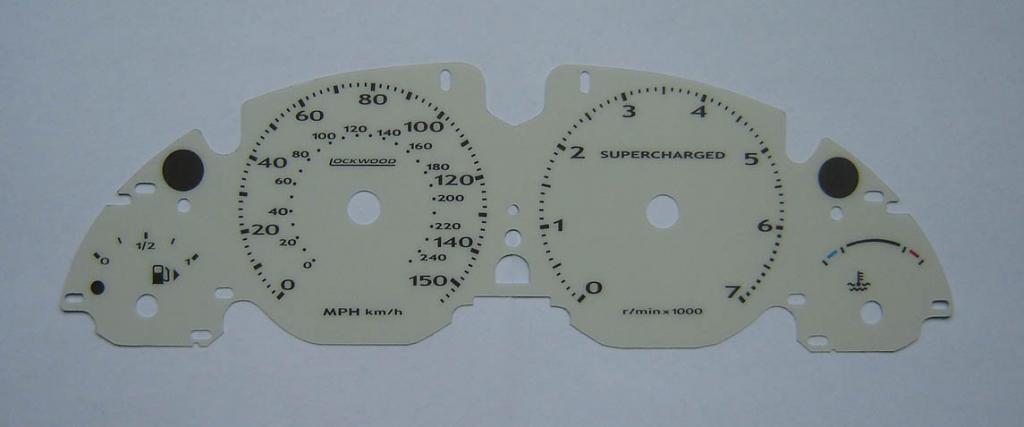 Lockwood Range Rover Vogue Supercharged Mk3 CREAM Dial Conversion Kit 8041