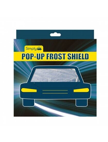 Breathable and Water Resistant Windscreen Protector Frost Shield - Pop-Up