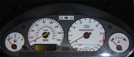 Lockwood BMW 3-Series E36 1991-1999 160MPH CREAM (ST) Dial Kit 400FF