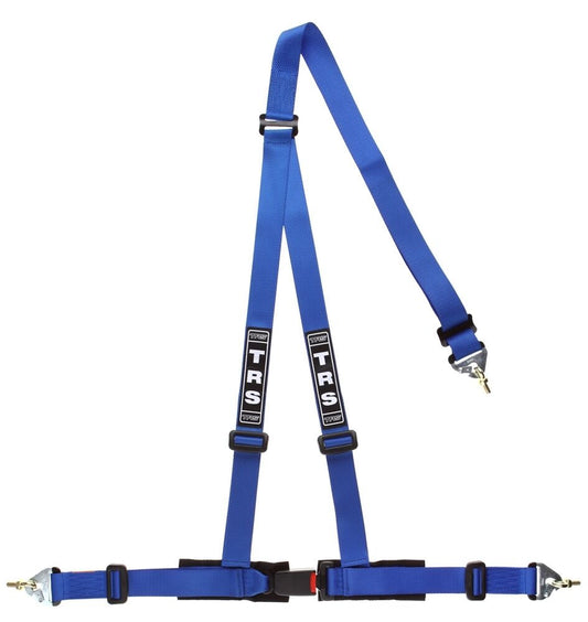TRS Clubman 3 Point Harness BLUE (Snap Hook) - Road Legal ECE Approved (Saloon)