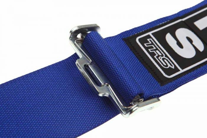 TRS Pro 6 Point Single Seater Harness - Blue