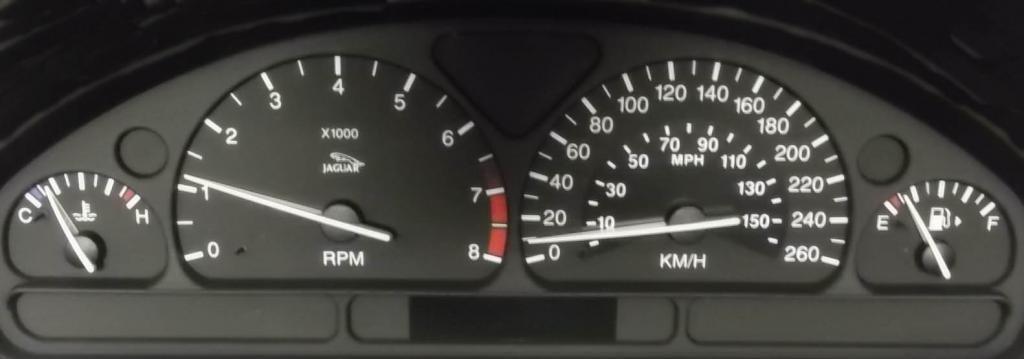 Lockwood Jaguar SE S-Type Non-Illuminating Insert BLACK Dial Conversion Kit C778