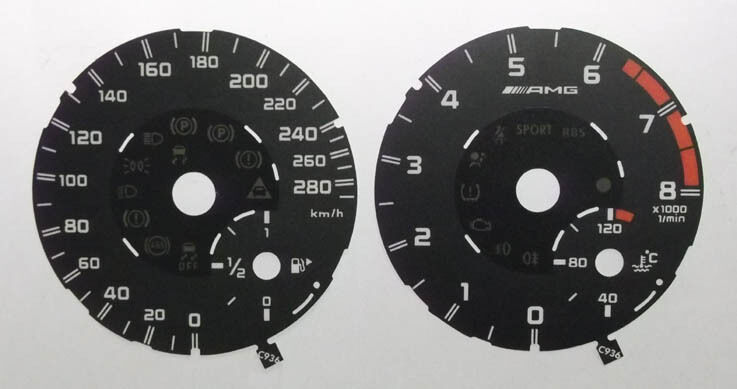 Lockwood Mercedes G-Class G63 AMG KMH BLACK Dial Conversion Kit C936
