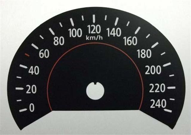 Lockwood Kia Sorento KMH BLACK Dial Conversion Kit C510