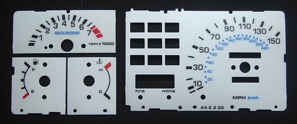 Lockwood Rover Metro GTi & 100 150MPH RED (ST) Dial Kit 44E
