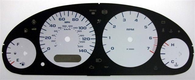 Lockwood Chrysler Voyager Mk4 2001-2007 GREY Dial Conversion Kit C268