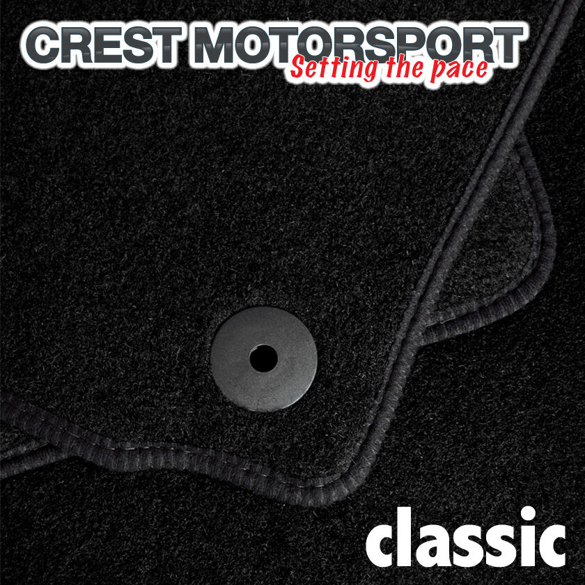 CITROEN C6 2006 on CLASSIC Fully Tailored Black Car Floor Mats