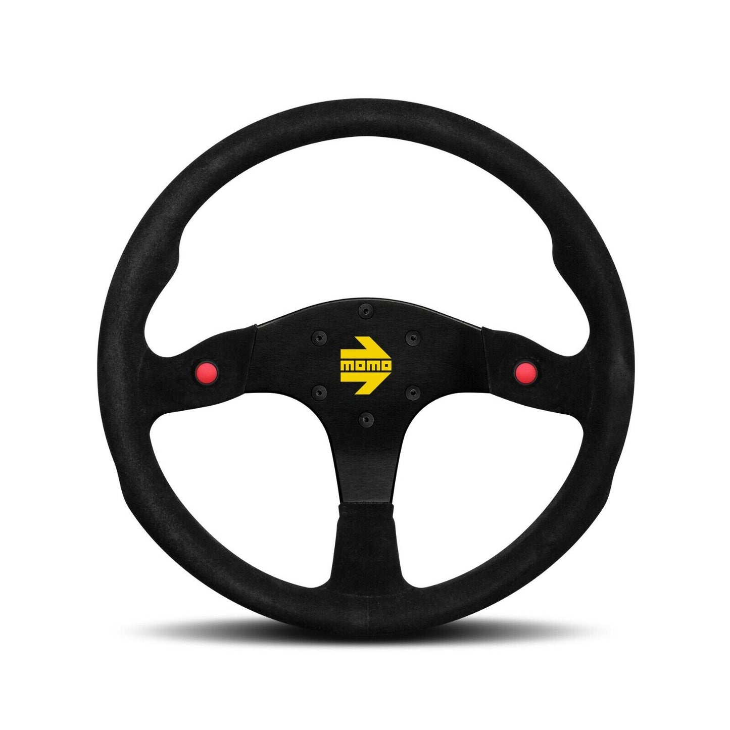 Momo Steering wheel (track) - MOD. 80 - BLACK SUEDE Ø350mm