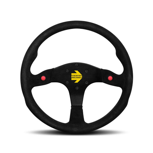 Momo Steering wheel (track) - MOD. 80 - BLACK SUEDE  Ø350mm