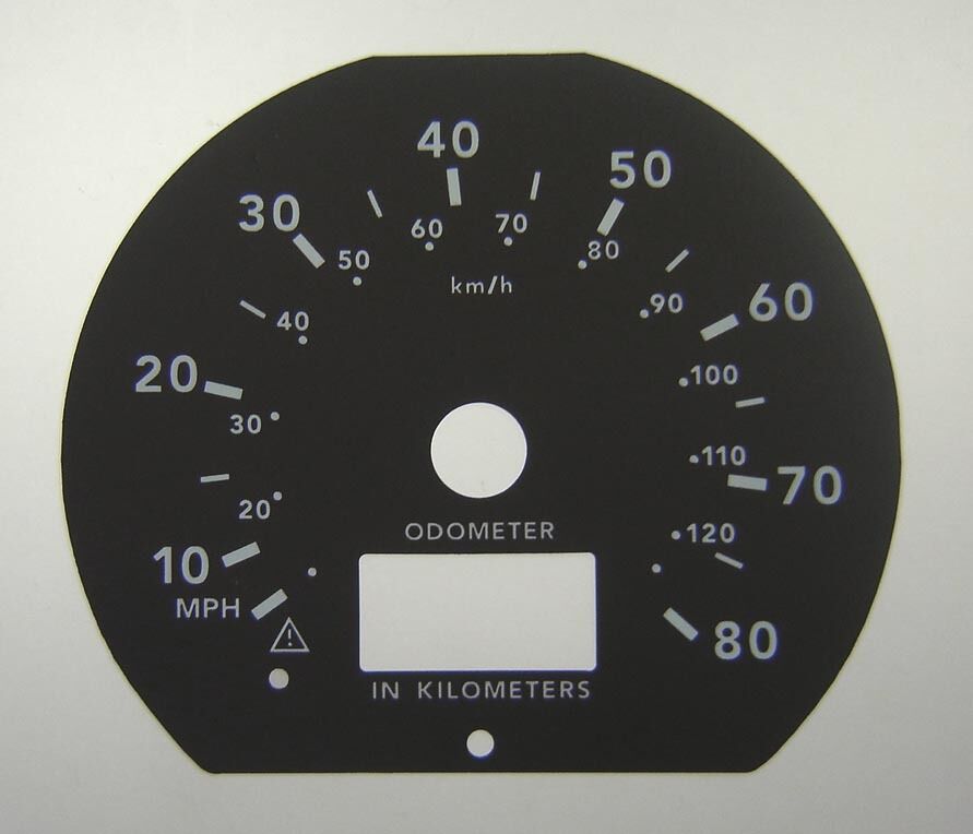 Lockwood Isuzu Truck BLACK Dial Conversion Kit C132