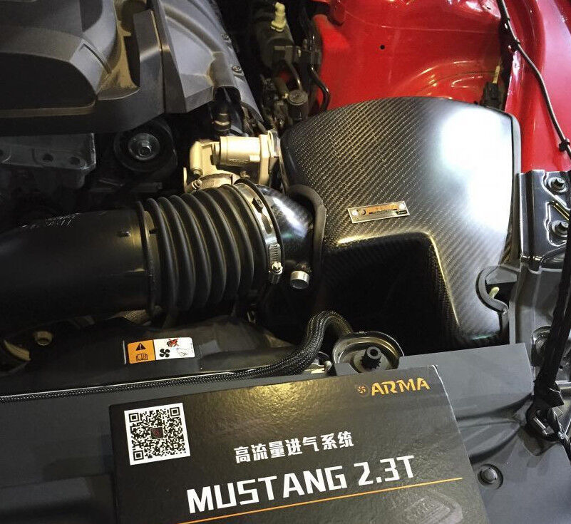 Pipercross V1 by Arma Ford Mustang 2.3 EcoBoost Carbon Fibre Cold Air Intake Kit