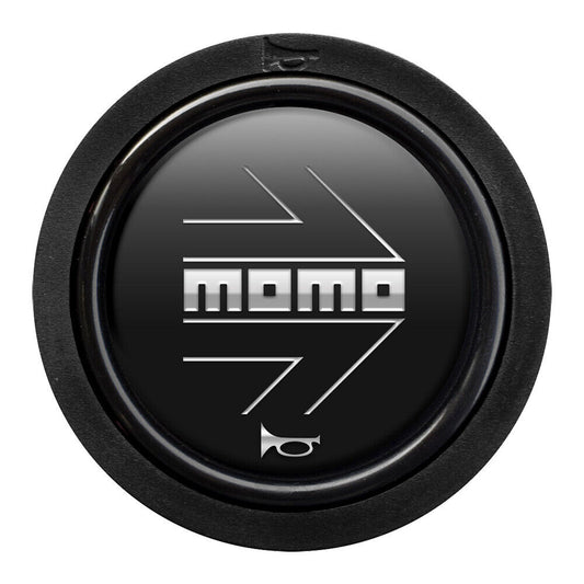 Momo Steering wheel horn button - STD 2 CONTACT - MOMO ARROW MATT BLACK/SILVER