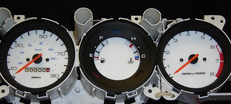 Lockwood Austin Mini Mini 90MPH YELLOW (ST) Dial Kit 8007a